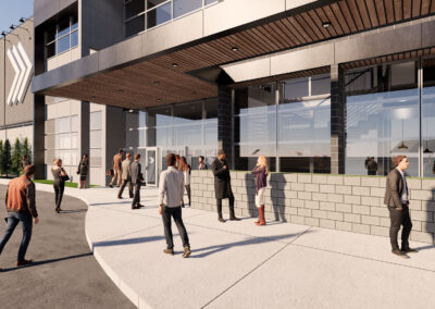 Render Patio View
